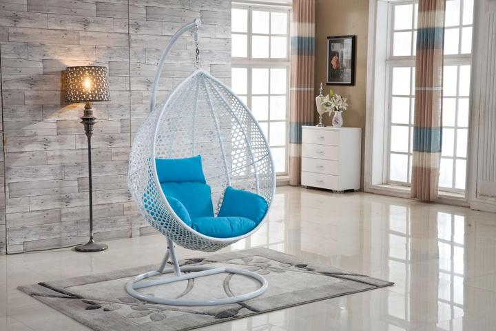 Cheap Price Indoor Outdoor Acrylic Modern Hanging Swing Chair Bamboo Patio Rattan Wicker Egg Swing clear Chair