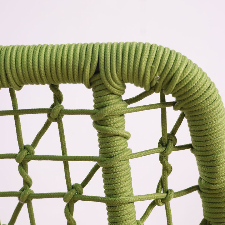 Wholesale Portable Rope French Bistro Wicker Outdoor Sofa Set for Villa Balcony Leisure Garden Chair