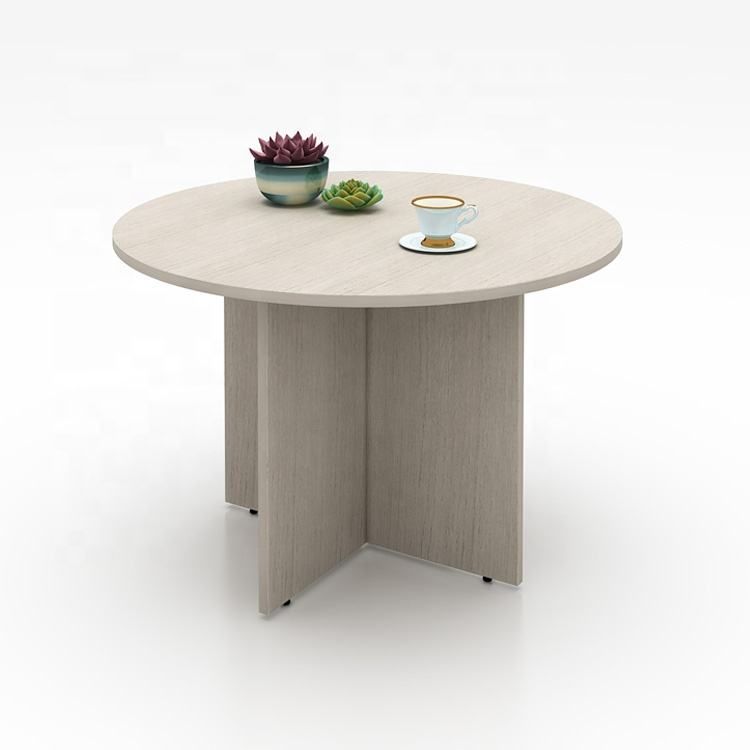 Wholesale Round Shape Modern Design Wood Coffee Table