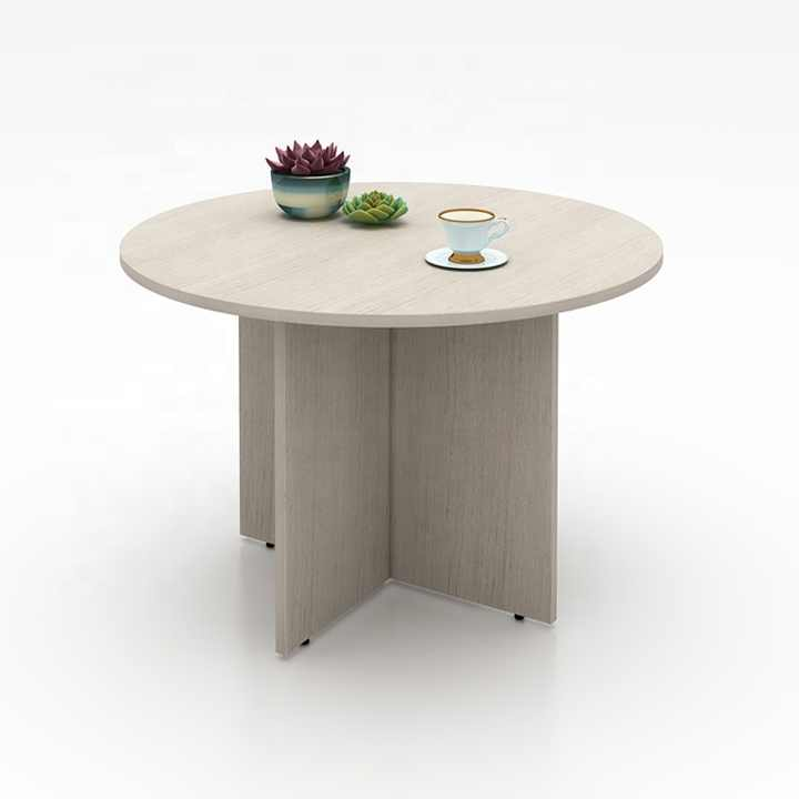 Wholesale Round Shape Modern Design Wood Coffee Table