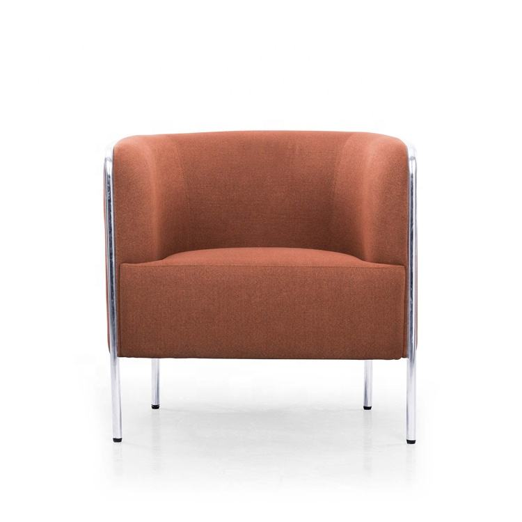 Wholesale Modern Multicolor Couch Sofa 1 Seater Office Living Room Sofas Fabric Accent Chair