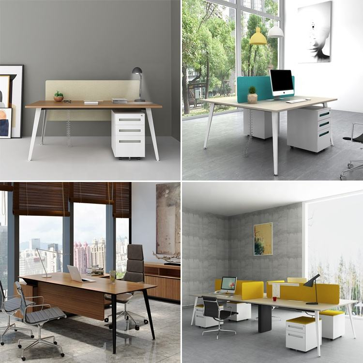 Low Price European Style Modern Computer Desk Wood Small Corner Home Office Desk