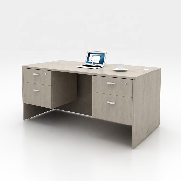 Wholesale Home Office Furniture Corner Luxury Wood Office Desk for SOHO Office
