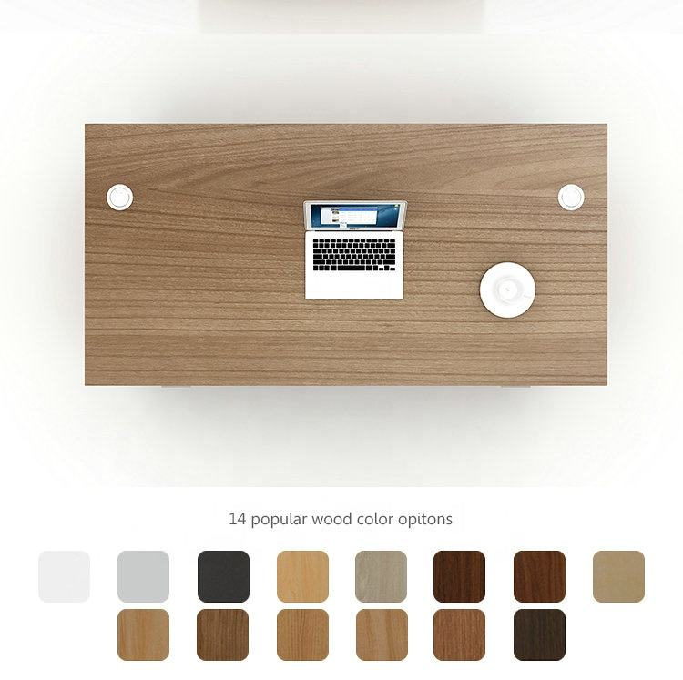 Wholesale Home Office Furniture Corner Luxury Wood Office Desk for SOHO Office