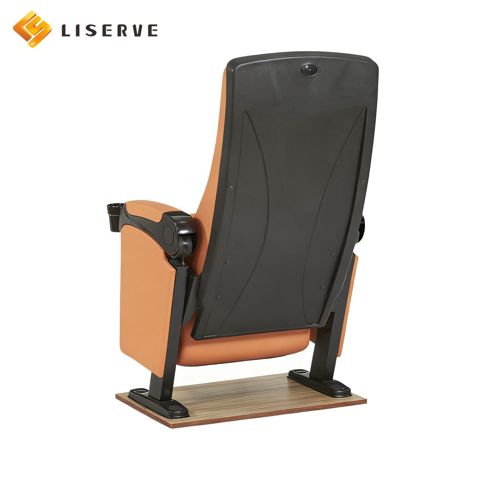Modern Fabric Durable School Auditorium Seats with Cup Holders-Commercial Furniture