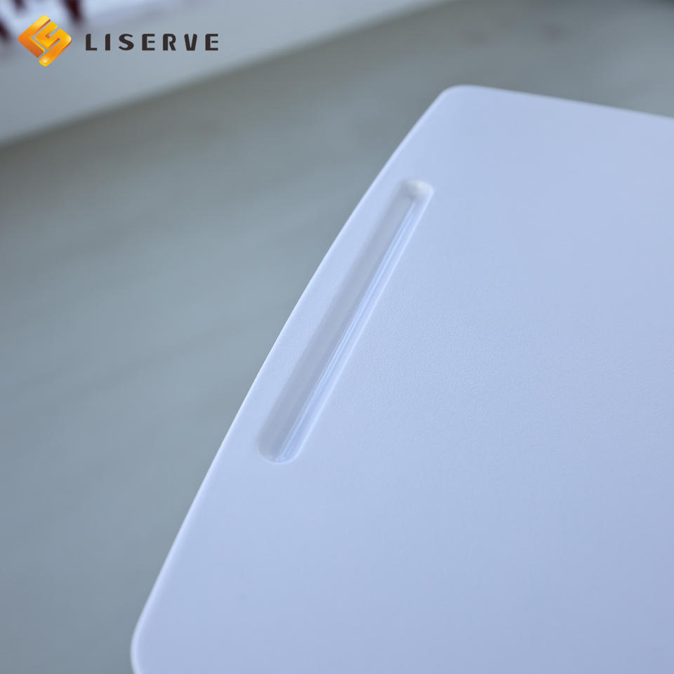 Modern White School Furniture-Classroom Training Chairs Foldable Mesh Conference Presentation Chairs Writing Boards Durable