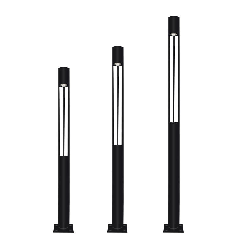 Simple Outdoor Waterproof Courtyard Lighting Round Pole IP65 Garden Light 30W Landscape Led Garden Light