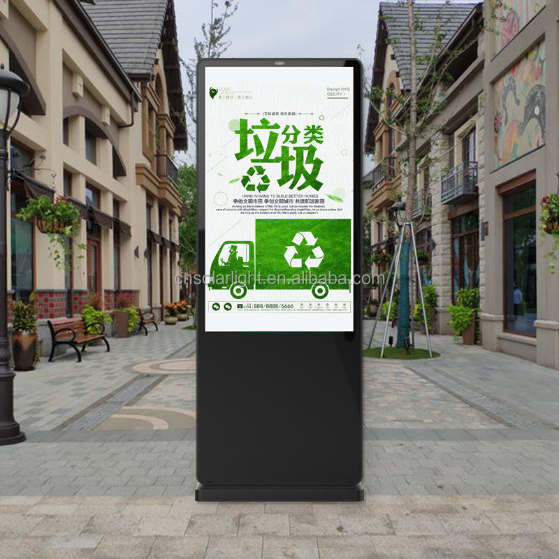 Digital LCD Display Advertising Signage LED Light Source for Office Application