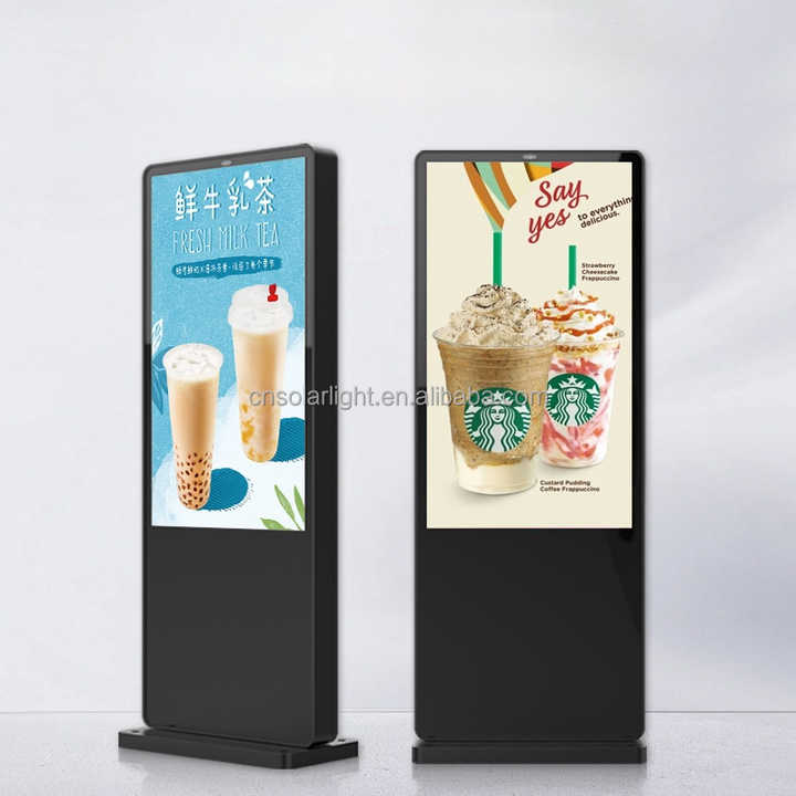 Digital LCD Display Advertising Signage LED Light Source for Office Application