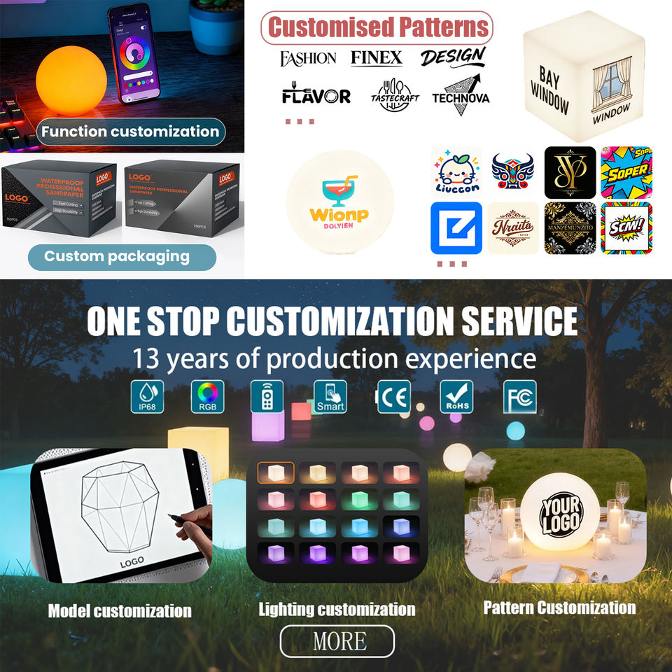 Modern LED Illuminated Plastic Swing Chair for Patio Garden Courtyard or Hotel Contemporary Style Hanging Swing Bench