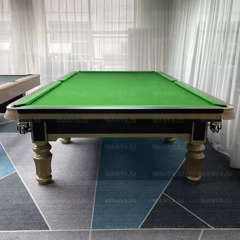 Dragon River Factory Customized 12ft Luxury Slate Billiards Table Tournament Grade Factory Direct Sales Low-Priced Home