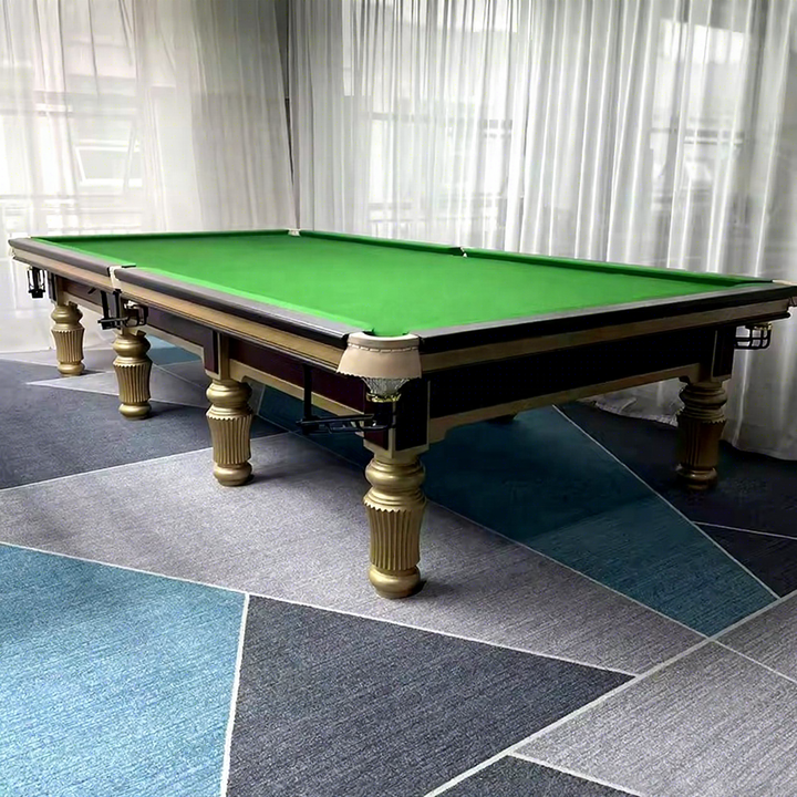 Dragon River Factory Customized 12ft Luxury Slate Billiards Table Tournament Grade Factory Direct Sales Low-Priced Home