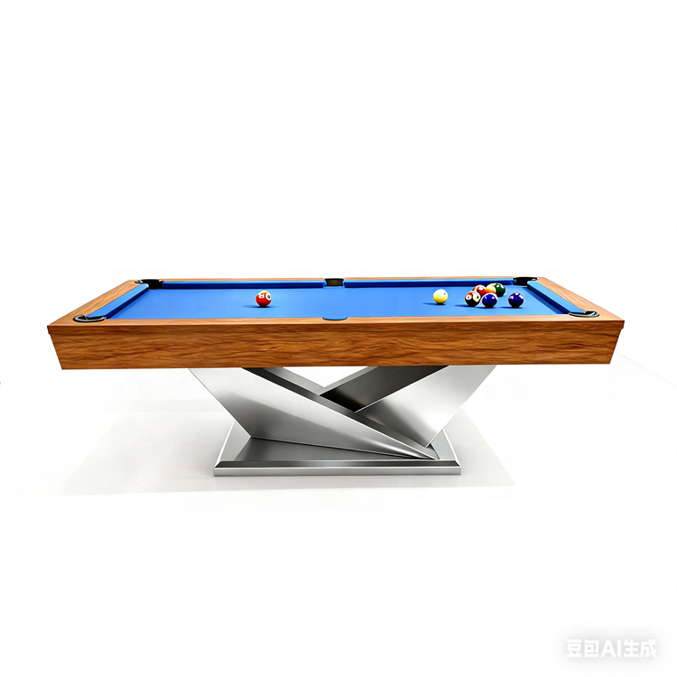 Factory Customized 2026 Solid Wood Pool Table 7ft Wood Cushion Bluestone Slabs Durable Luxury Tournament Grade Leather