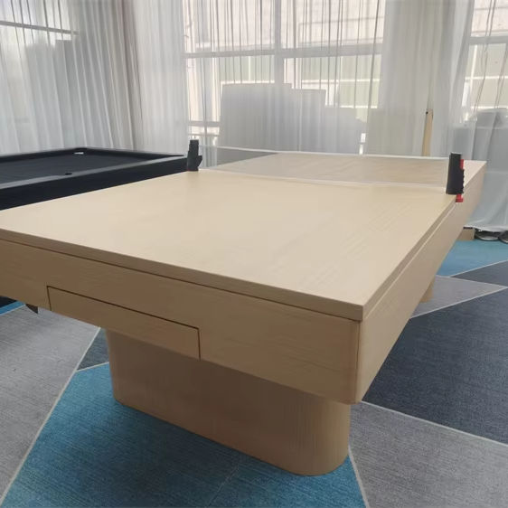 Factory Custom Home 4-in-1 Diamond American Style 7ft Solid Wood Pool Table Leather Pockets-Tournament Grade Billiard Table