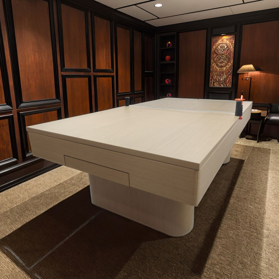 Factory Custom Home 4-in-1 Diamond American Style 7ft Solid Wood Pool Table Leather Pockets-Tournament Grade Billiard Table