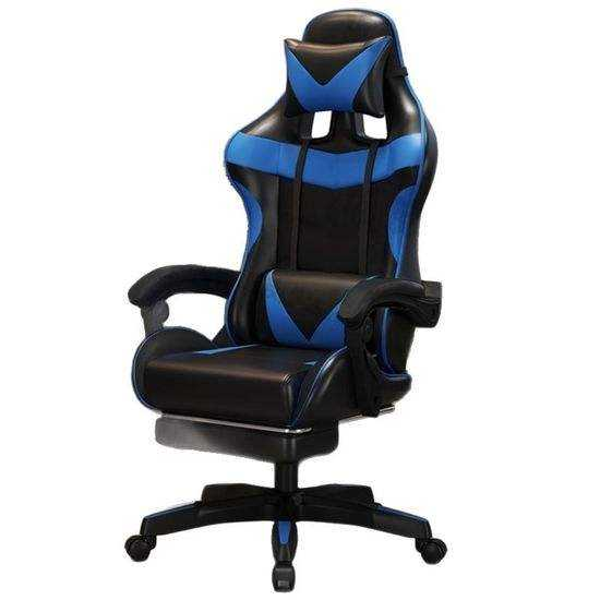 Modern RGB Gaming Chair Comfortable Adjustable Leather with Cooling, Lift Features for PC Computer Office Use