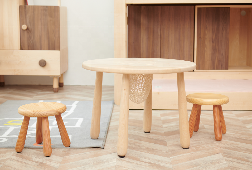 Nordic Style Kids Tables and Chairs Set Children Reading Play Study Table Sets for Kids Customized Standard Contemporary