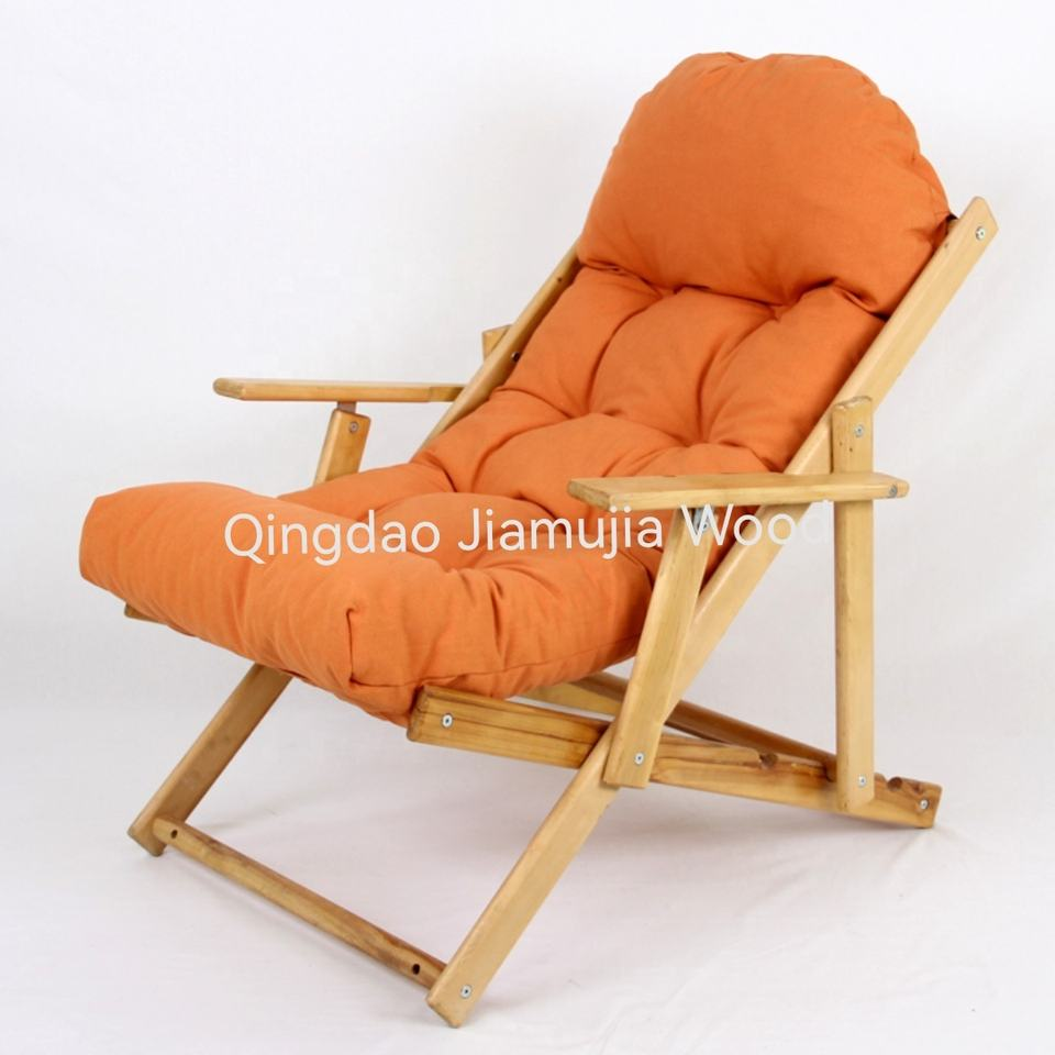 Modern Kids Solid Wood Adjustable Height Foldable Comfortable Outdoor Beach Luxury Bedroom Dining Living Room Casual Lazy