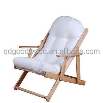 Modern Kids Solid Wood Adjustable Height Foldable Comfortable Outdoor Beach Luxury Bedroom Dining Living Room Casual Lazy