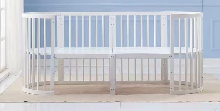 Modern Kids Pine Wood Bed Solid Wood Toddler Bed for Bedroom School Hotel Living Room Villa for Children Hospital Use Apartment