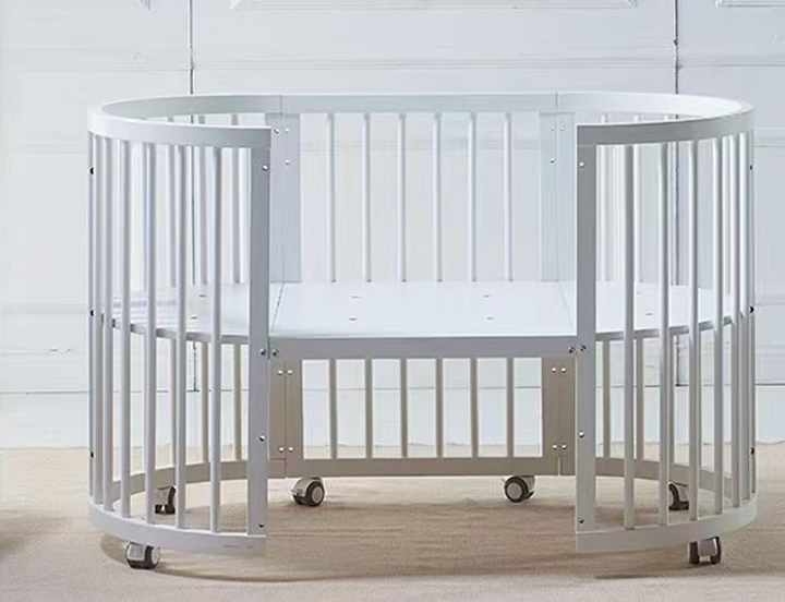 Modern Kids Pine Wood Bed Solid Wood Toddler Bed for Bedroom School Hotel Living Room Villa for Children Hospital Use Apartment