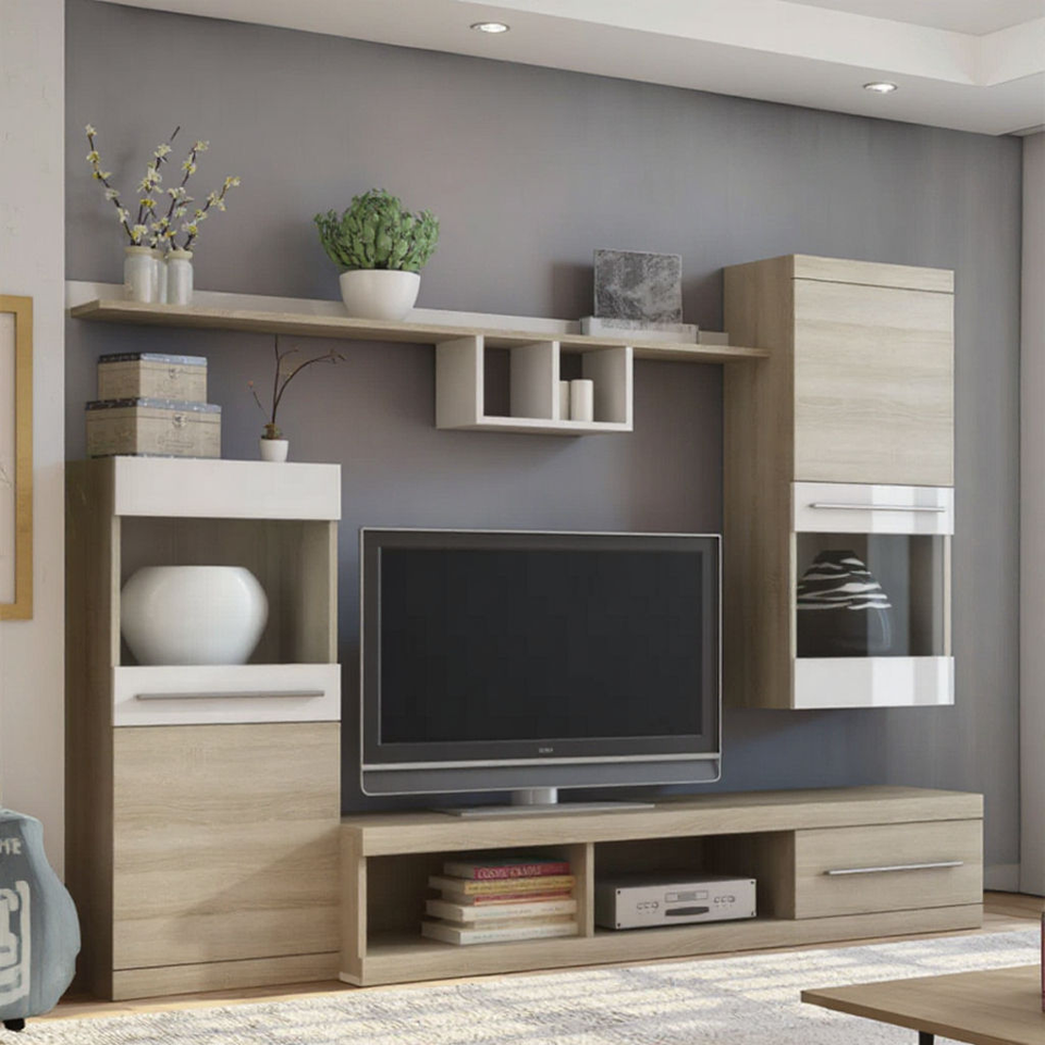 Hanging Shelf, Display Cabinet, TV Wall, Media Wall, Cabinet Wall, TV Cabinet, Living Room