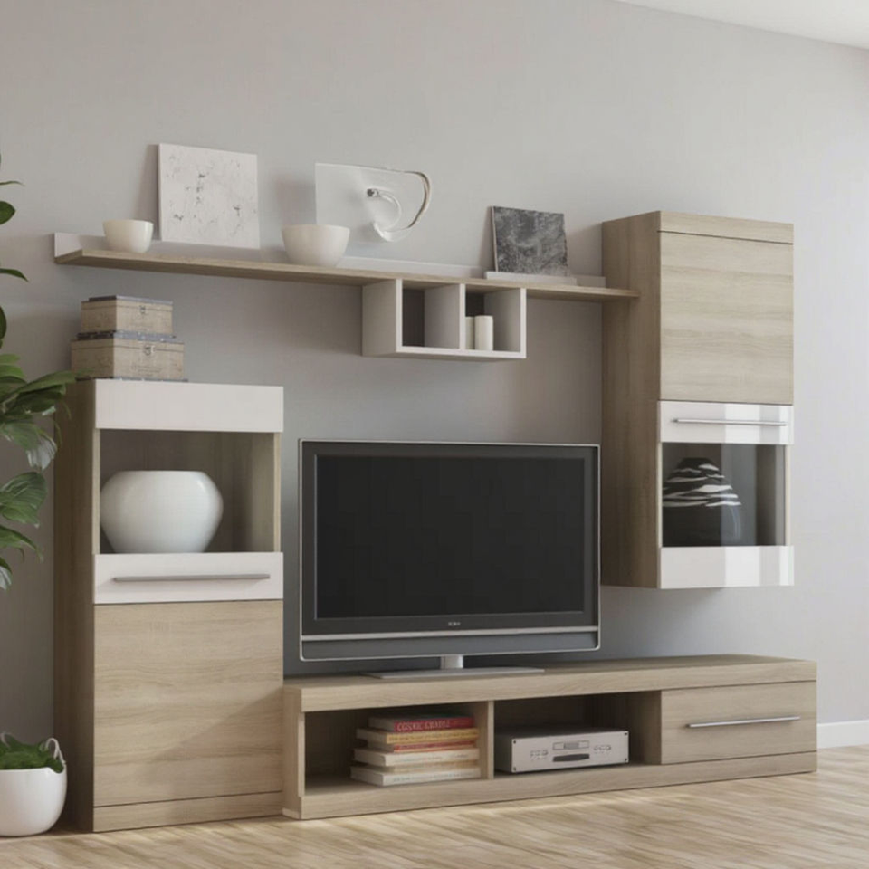 Hanging Shelf, Display Cabinet, TV Wall, Media Wall, Cabinet Wall, TV Cabinet, Living Room