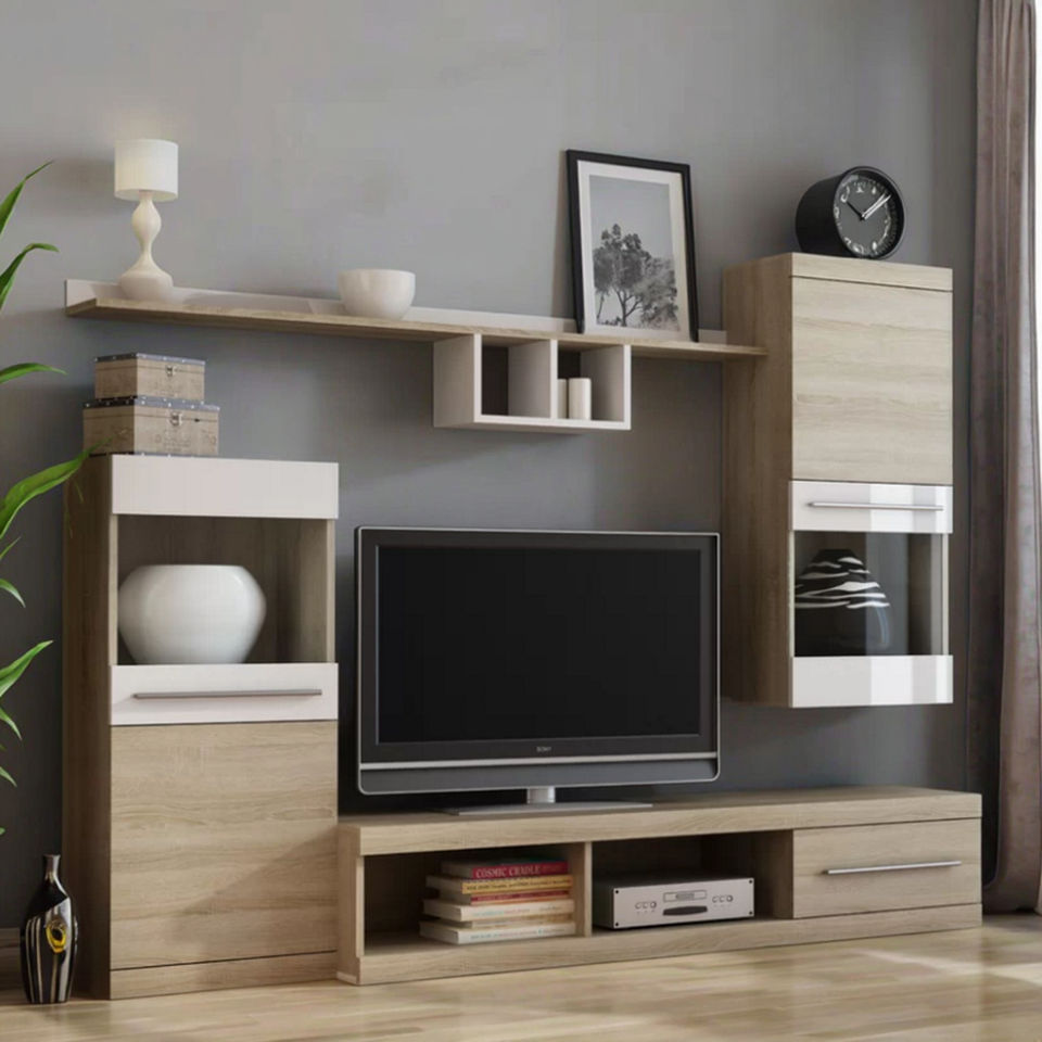 Hanging Shelf, Display Cabinet, TV Wall, Media Wall, Cabinet Wall, TV Cabinet, Living Room