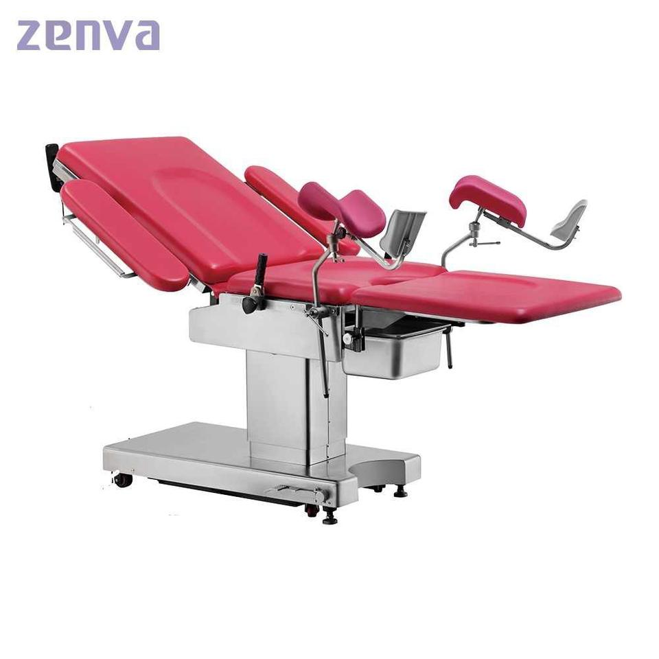 Zenva Hospital Gynecological Operating Table Examination Table Operating Surgical Table