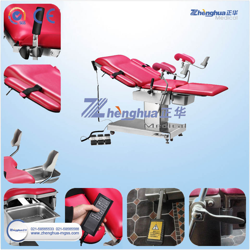 Zenva Hospital Gynecological Operating Table Examination Table Operating Surgical Table