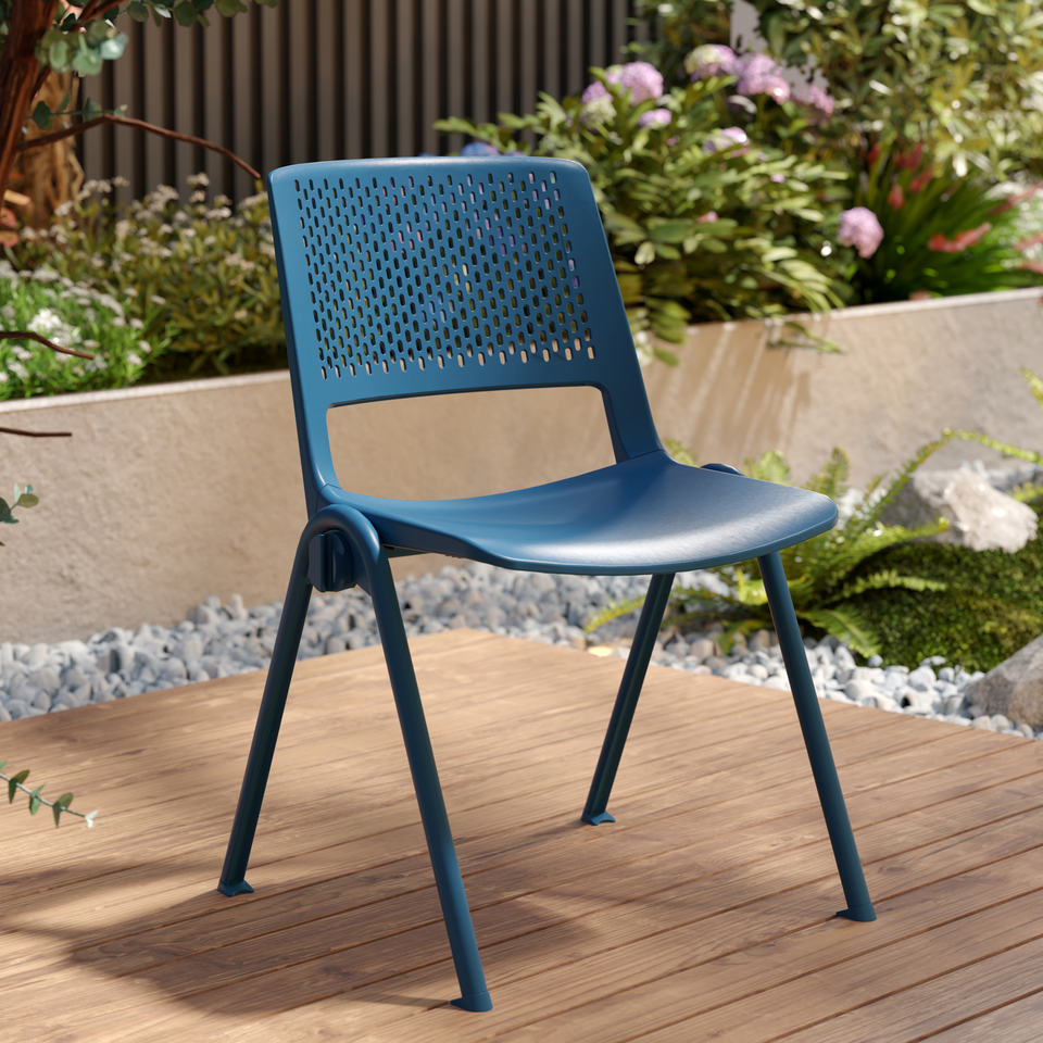 Garden Chairs Patio Chairs Stackable Small Comfortable Comfy Best Quality for Outdoor Lawn Balcony Beach Yard Porch Dining