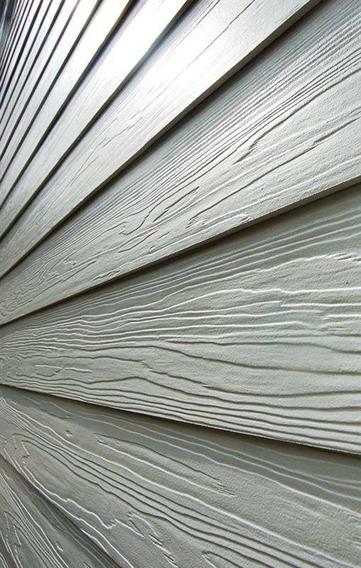 Wood Effect Fiber Cement Exterior Wall Panel Cladding