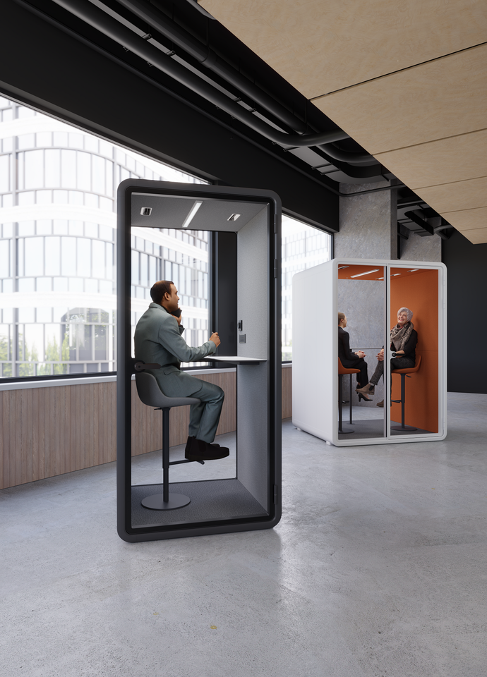 Soundproof Indoor Mobile Work Space Office Pod Meeting Work Pods Phone Study Cabin Booth