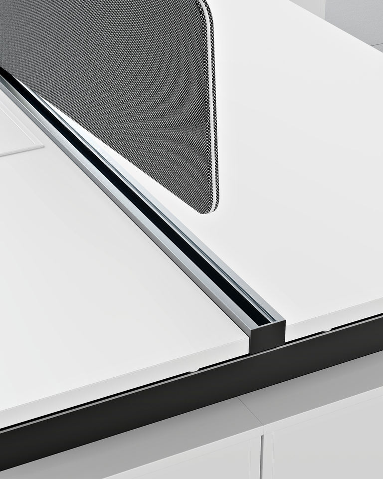 Estación de trabajo moderna de Alibaba para 2-6 personas, diseño de escritorio de oficina, muebles de oficina