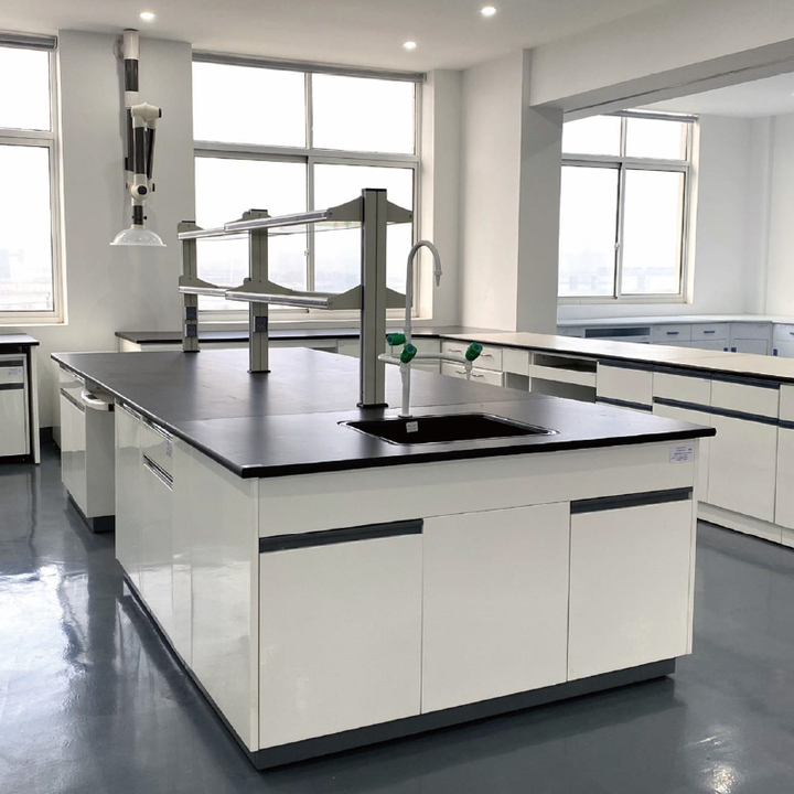 Modern High Quality Steel Laboratory Furniture Table with 3 Drawers Cost-Effective for School Hospital Biological Workshop Use