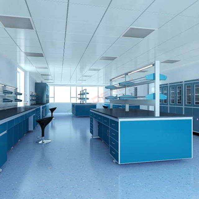 Modern High Quality Steel Laboratory Furniture Table with 3 Drawers Cost-Effective for School Hospital Biological Workshop Use