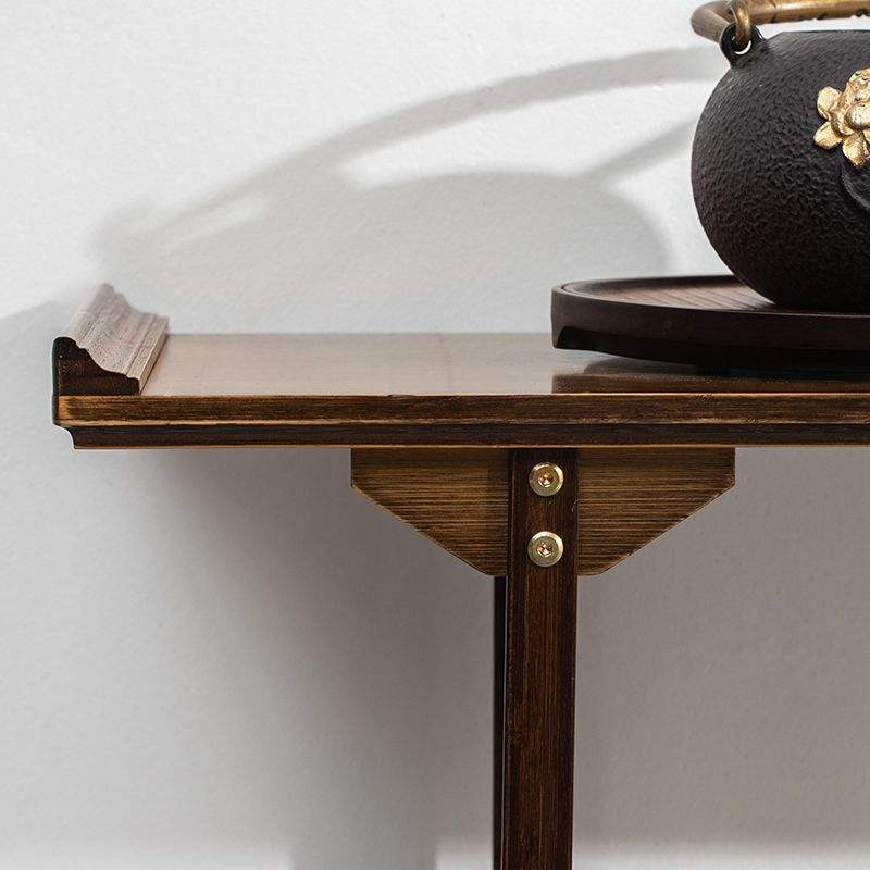 New Chinese-Style Modern Minimalist Solid Wood Long Console Offering Table Incense Table Household God Wealth Altar