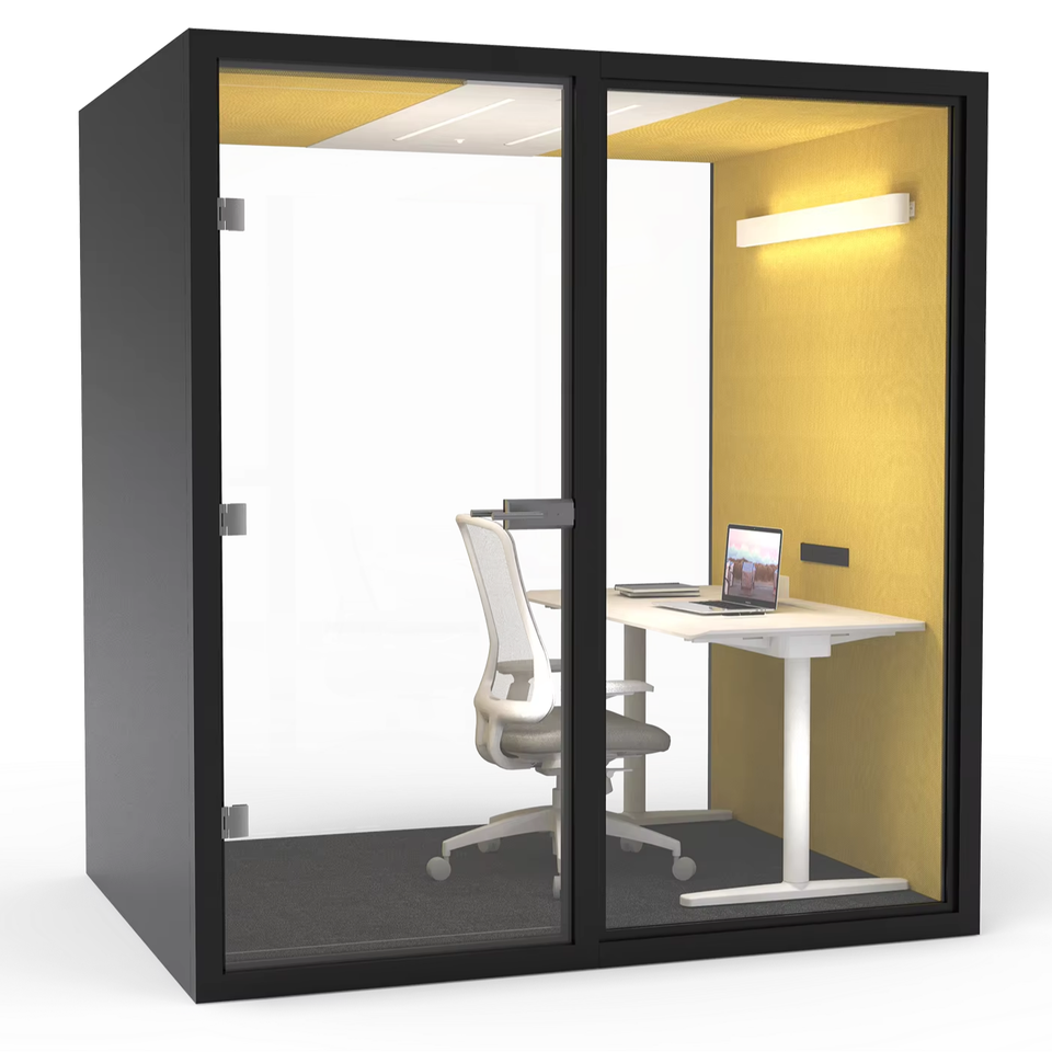 Privacy Soundproof Office Phone Booth for Office Meetings and Negotiations Comfortable Pods for Work
