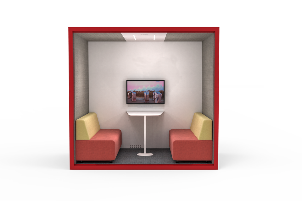 Privacy Soundproof Office Phone Booth for Office Meetings and Negotiations Comfortable Pods for Work