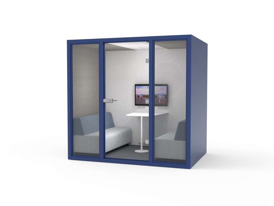 Privacy Soundproof Office Phone Booth for Office Meetings and Negotiations Comfortable Pods for Work