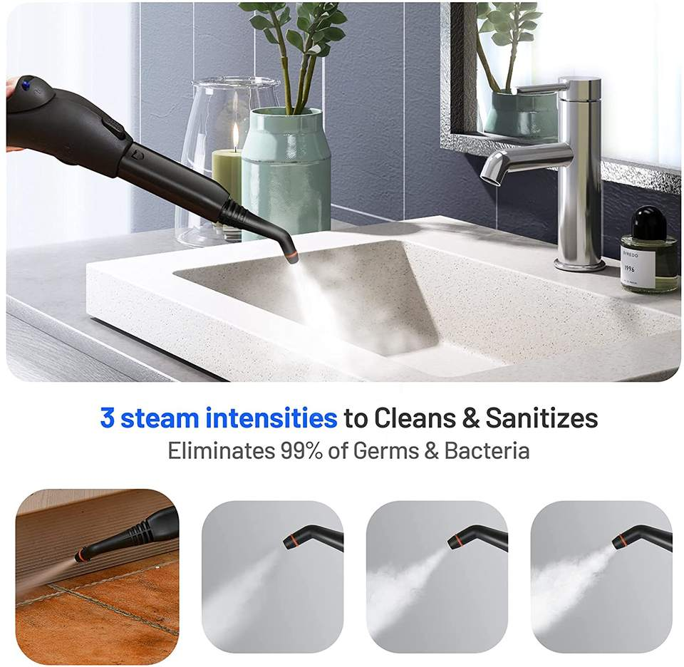 Kitchen Household Portable Steam Cleaner Handheld 2000w High Pressure Steam Cleaner