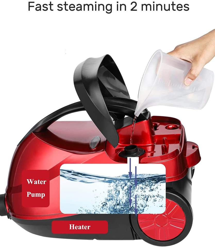 2000w Power 4 bar Household Curtain Mops Upholstery Cleaning Machine