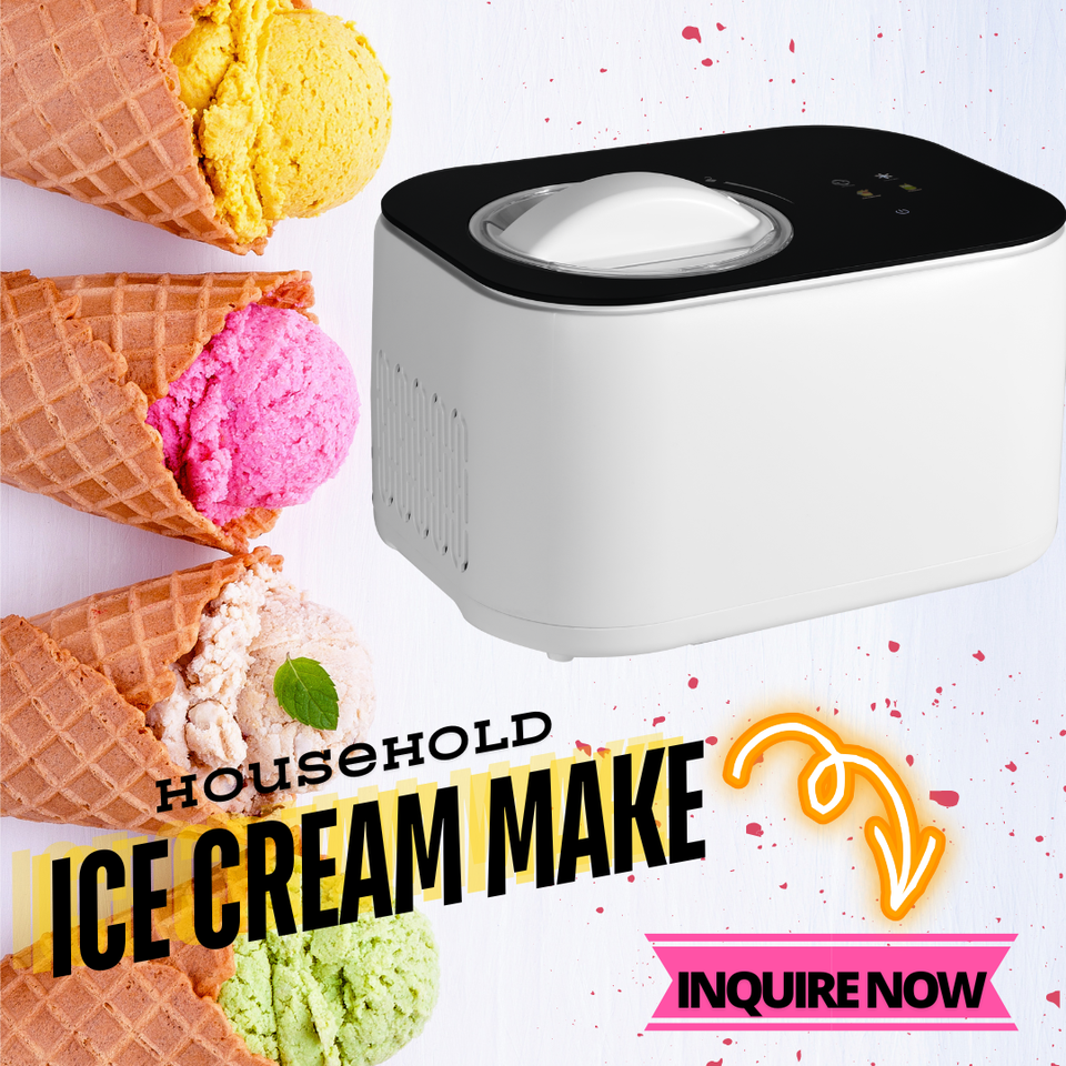 Fully Automatic Colour Touch Screen Control ETL Ice Cream Maker