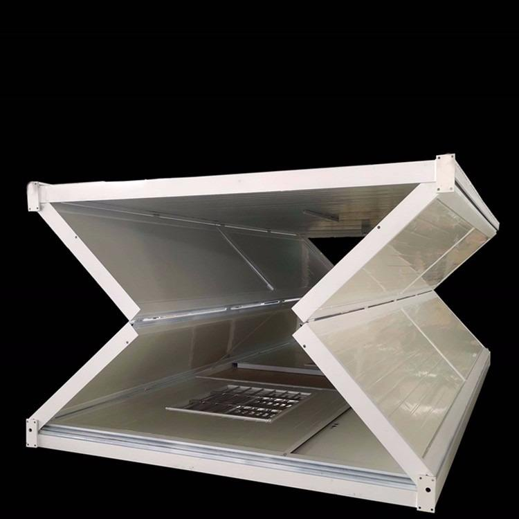 Easy to Install Foldable House Bungalow Flat Pack Mobile Folding Container House Waterproof Foldable Small Houses