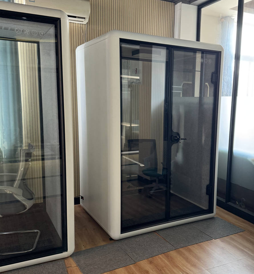 Foshan Factory Phone Booth Silent Box Customized Acoustic Insulated House Public Phone Pod Meeting Booth