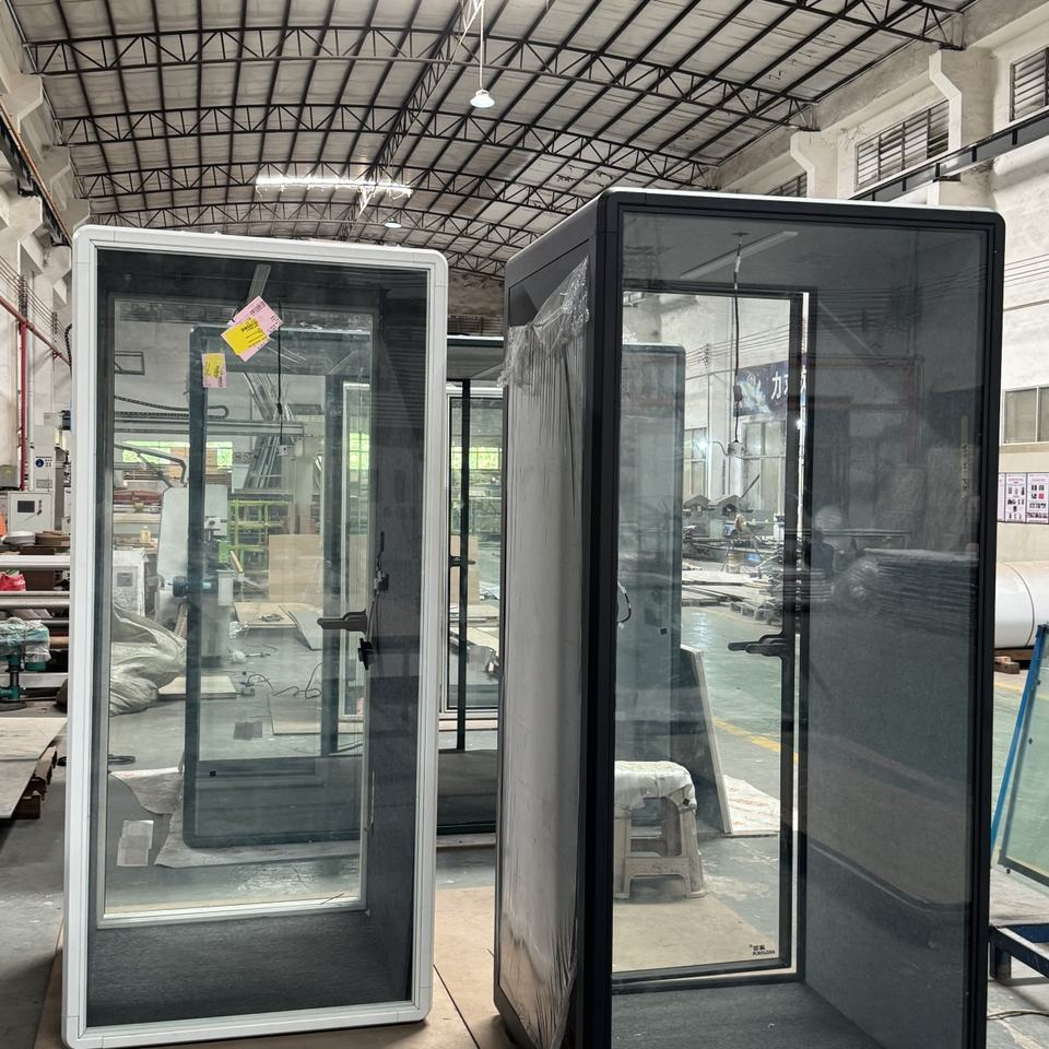 Foshan Factory Phone Booth Silent Box Customized Acoustic Insulated House Public Phone Pod Meeting Booth