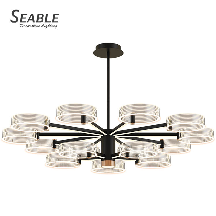 New Living Room Indoor Modern Decoration Customized Ceiling Chandeliers Lamp