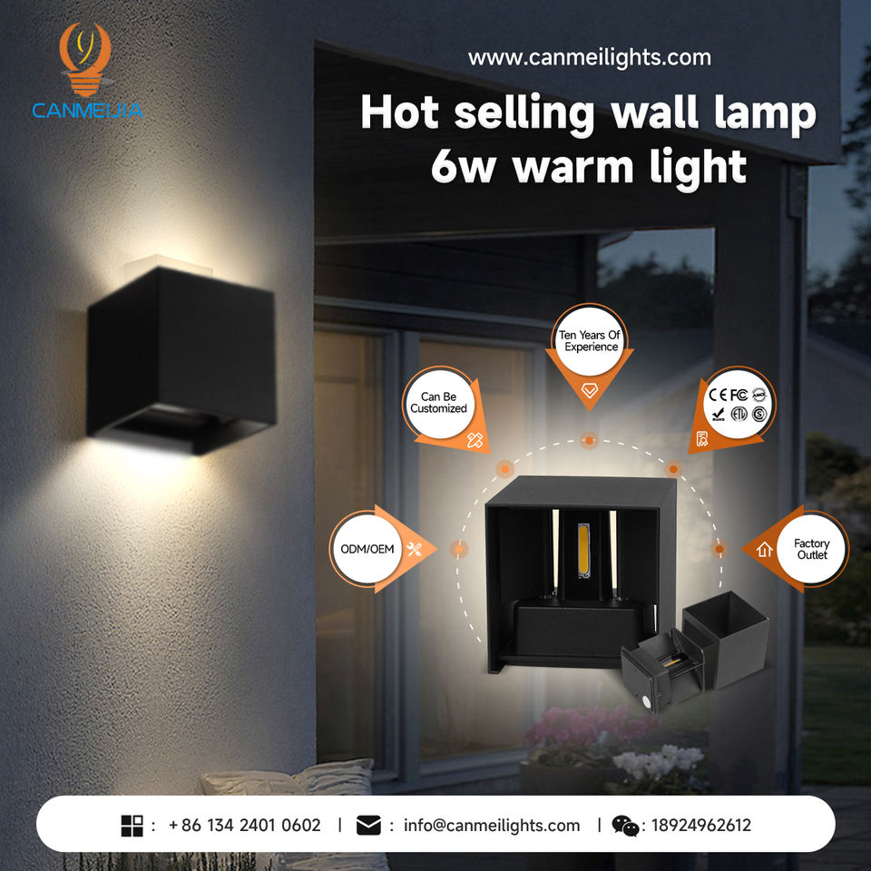 For Indoor Outdoor Simple High-quality Non Glaring Led Wall Lamp/Courtyard Wall Lamp Waterproof Wall Lights/Wall Lamp
