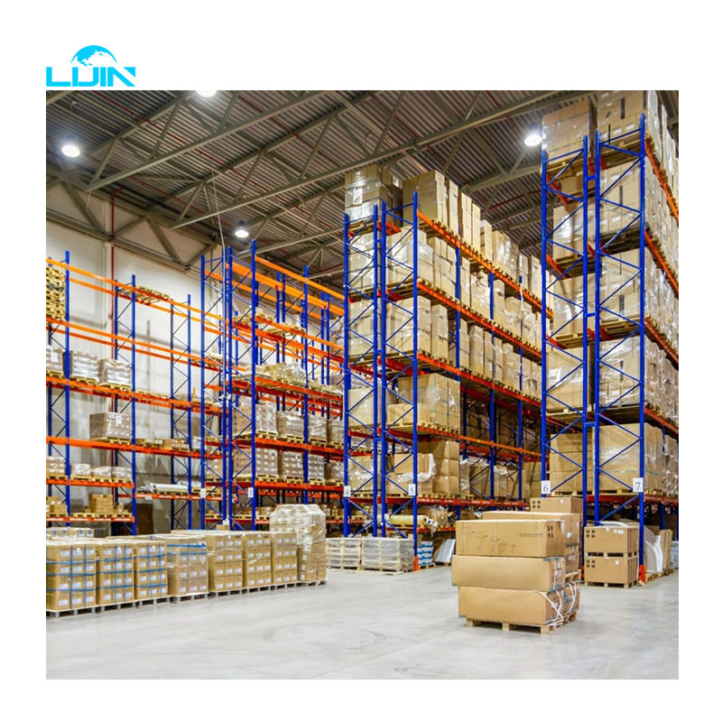 Duty Warehouse Push Storage Racking Selective Drive-In Bin Steel Shelving Heavy Industrial Back Mobile Racks Parts Wire Racking