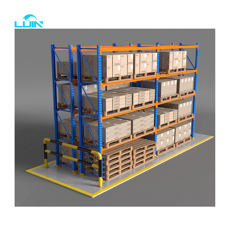 Duty Warehouse Push Storage Racking Selective Drive-In Bin Steel Shelving Heavy Industrial Back Mobile Racks Parts Wire Racking